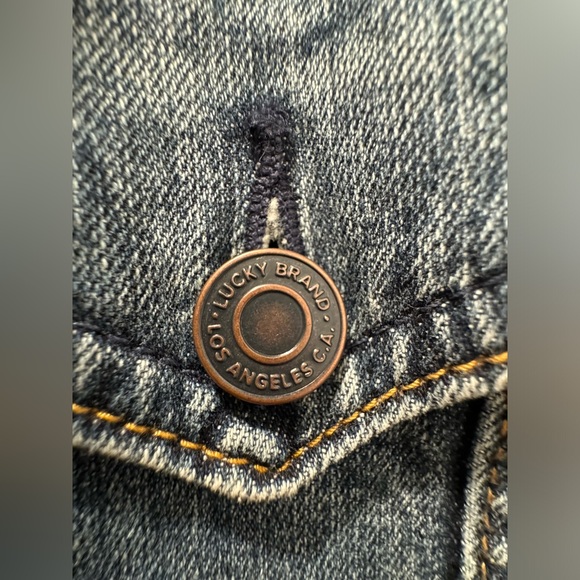 Lucky Brand Jean Jacket - Blue (Medium) - Picture 13 of 15
